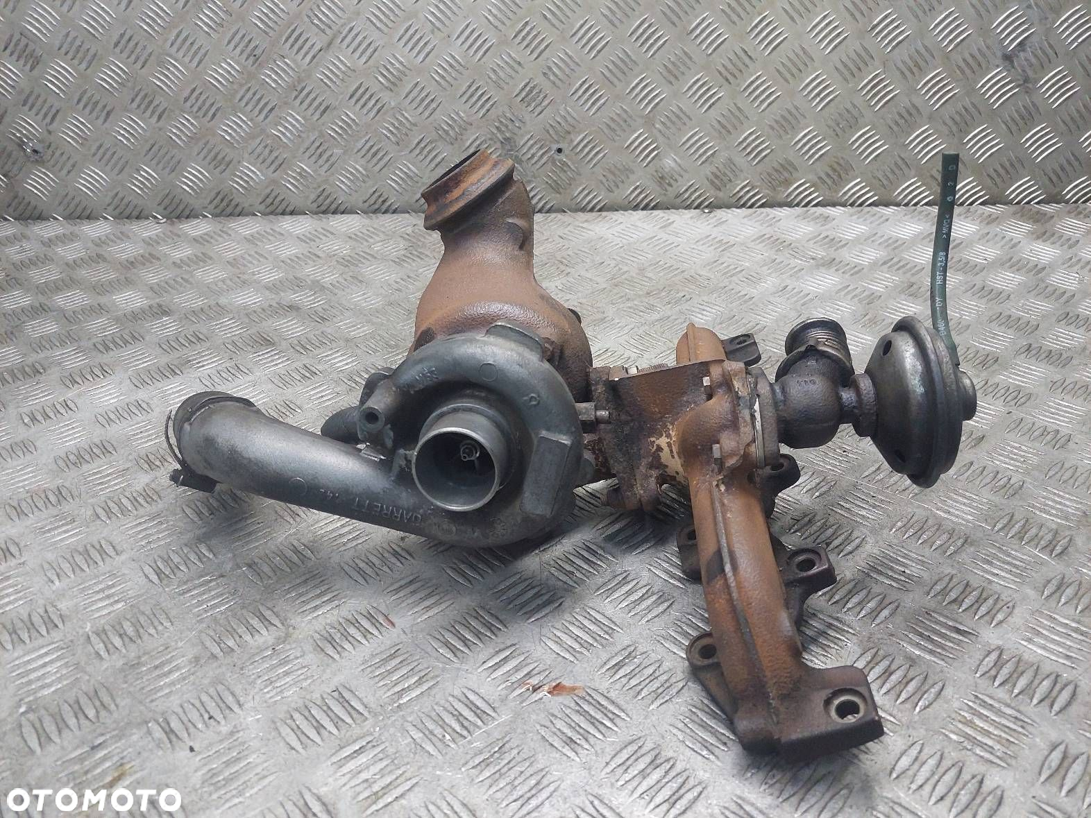 TURBOSPRĘŻARKA TURBINA PEUGEOT 607 I 2.2 HDI 9640668680 - 2