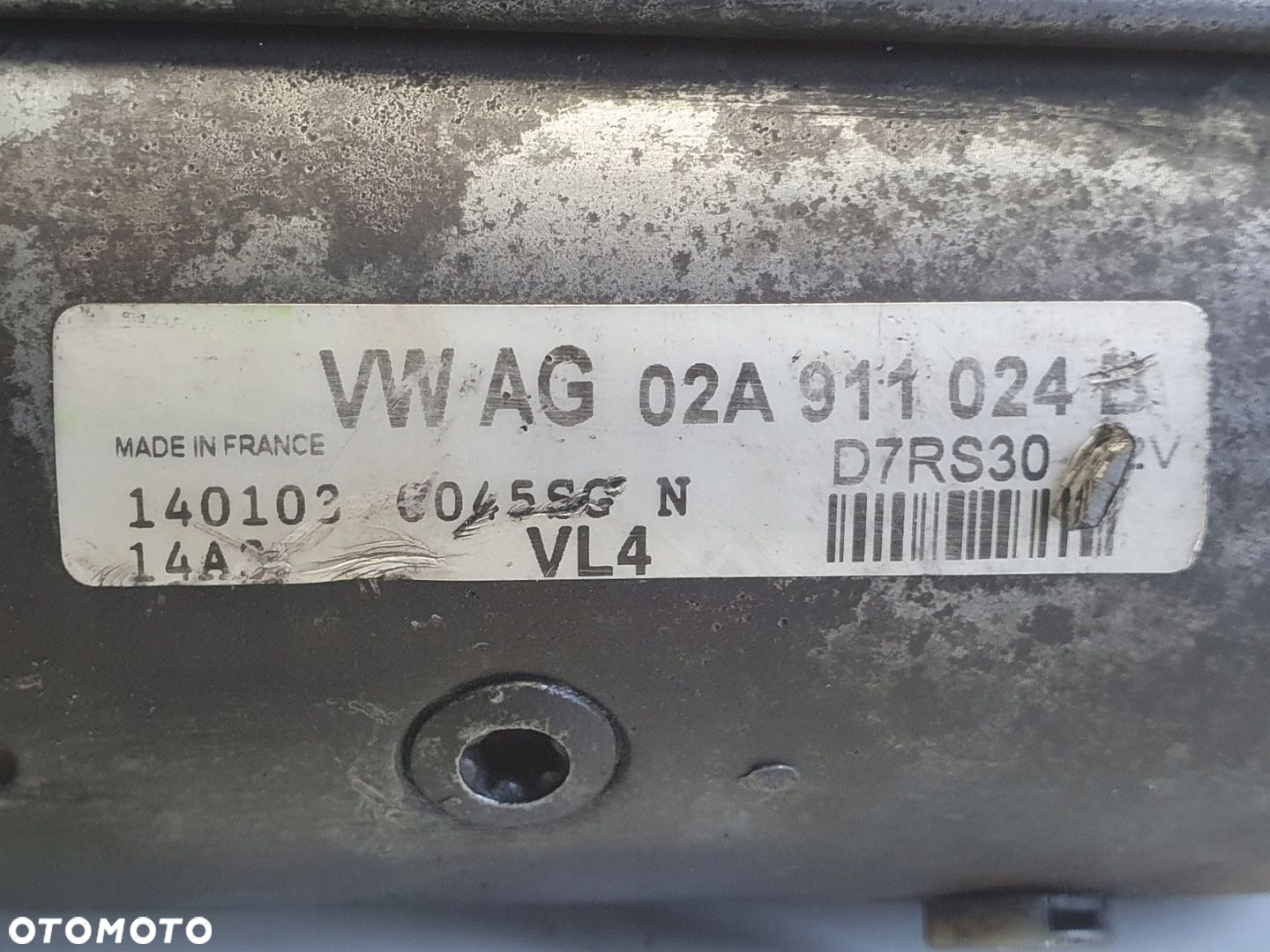 Audi A3 8L Golf IV 1.9 TDI ROZRUSZNIK valeo 02A911024B D7RS30 - 2