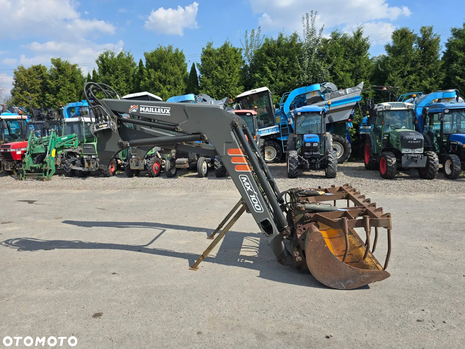 Claas Celtis 456 RX + TUZ + ŁADOWACZ MX100 - 8