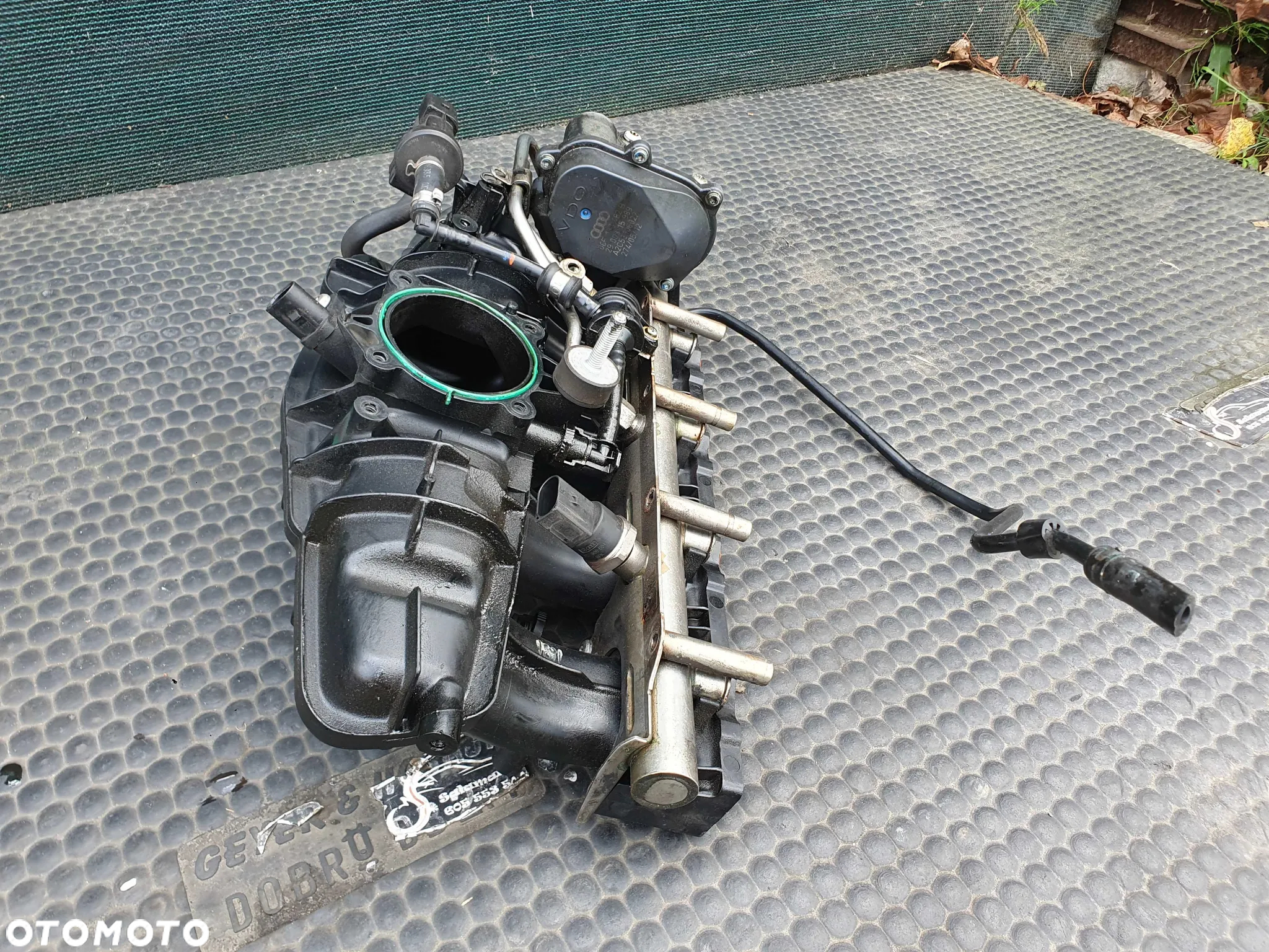 Kolektor Ssacy Klapy Nastawnik Listwa Wtryskowa Czujnik 2.0 TFSI BWE Audi A4 B7 A6 C6 - 29