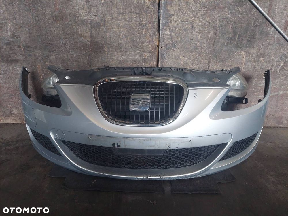 KOMPLETNY PRZÓD ZDERZAK PRZÓD BŁOTNIK LEWY LAMPY PAS SEAT LEON II LS7Y - 7