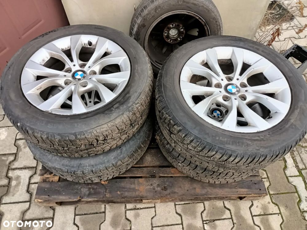 Koła felgi opony alufelgi zimowe BMW E84 X1 E83 X3 225/55/17 Uniroyal Profil - 1