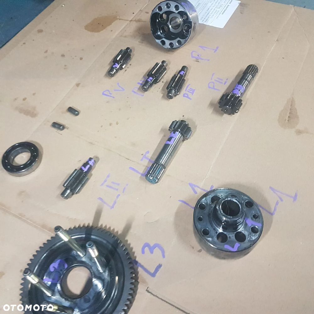 skrzynia biegów tryby frez koło zębatka łożysko napęd mechanizm różnicowy aixam ligier chatenet simpa beriel nova xtoo xtu baroder microcar jDM Grecav Bellier 741 721 751 - 36