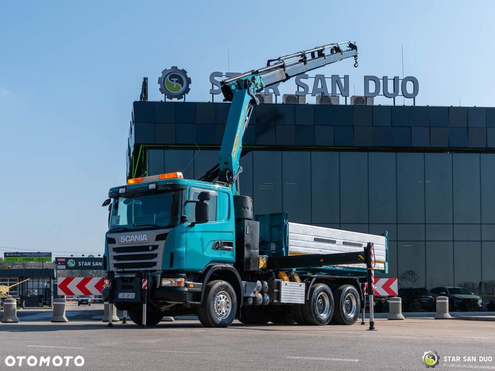 Scania G480 6x4 PALFINGER PK 34002 SH HDS Żuraw Wywrotka - 6