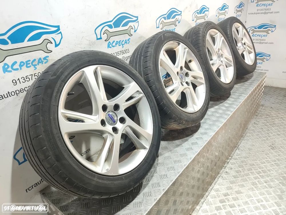Jantes 17" Volvo - V50 - ORIGINAIS - 7J | ET52 | 5x108 - 17 Polegadas | 31302877 | Jante | 5 x 108 | 205 50 17 | Pneus - 1