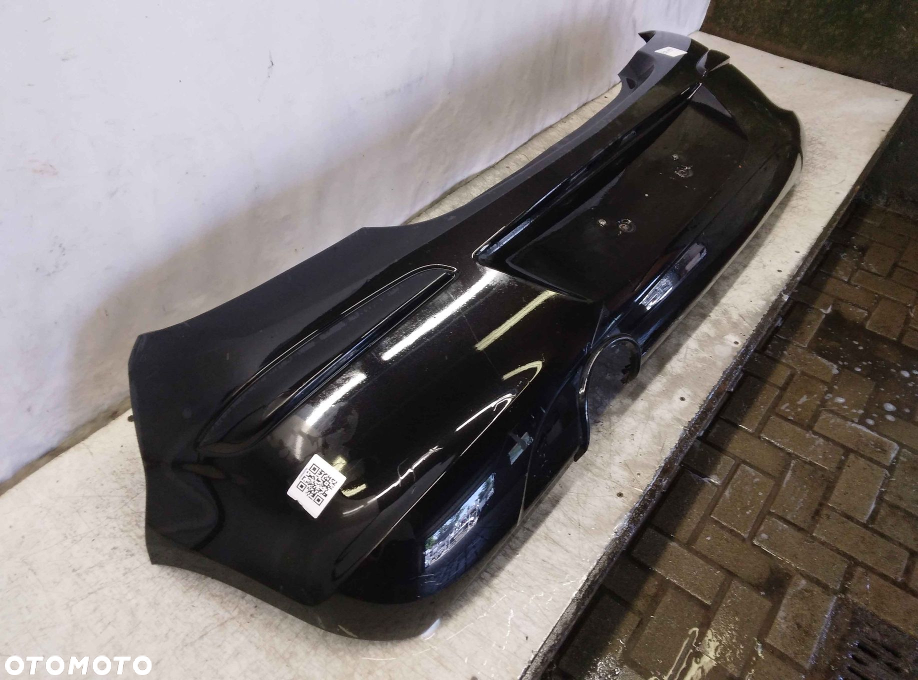 ^ ZDERZAK TYŁ TYLNY OPEL CORSA D Z20R CZARNY 3D 3 DRZWI HB - 3