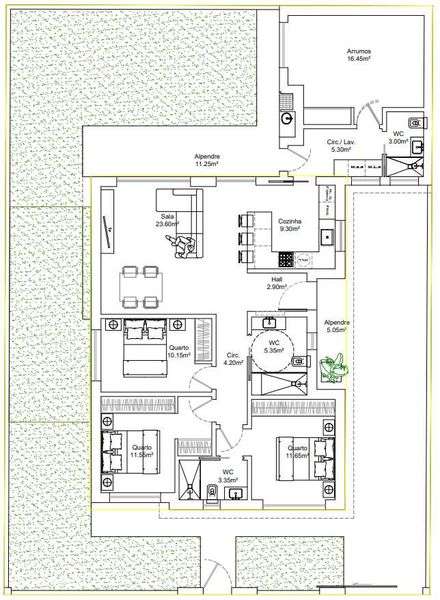 Moradia T3 + 1 C/ Piscina Nova Construção Quinta da Marquesa - Grande imagem: 4/5