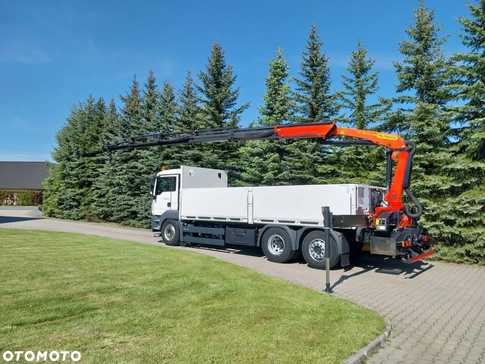 MAN TGS z Palfinger 18002 / 15m / składany w Z/ pilot - 21