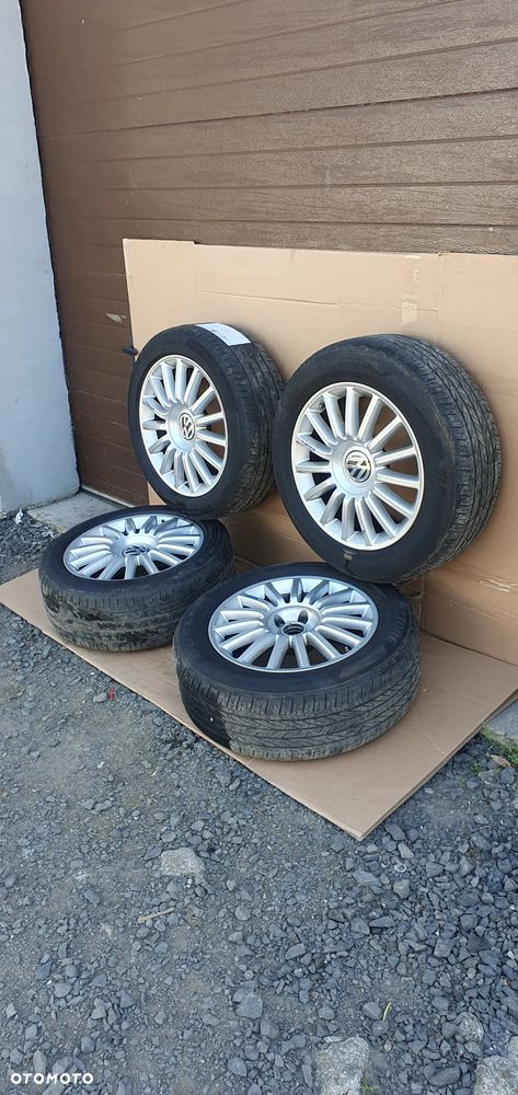 Alufelgi z oponami alusy 5X112 7,5J R17 ET40 VW Phaeton 3D0601025AC - 4