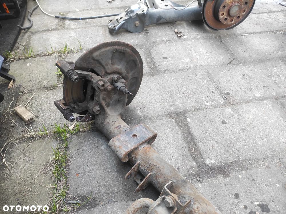 VW CADDY 3 04-15R 2K0 KRÓTKI BELKA ZAWIESZENIA TYŁ TYLNA !!!! - 5