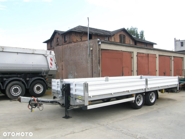Humbaur HBT 10500kg 2015 przyczepa niskopodwoziowa z Niemiec