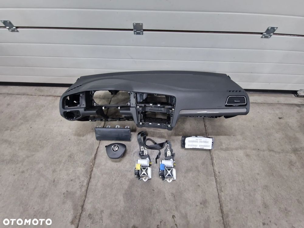 KONSOLA DESKA AIRBAG VW GOLF 7 VII LIFT ORGINAŁ - 16