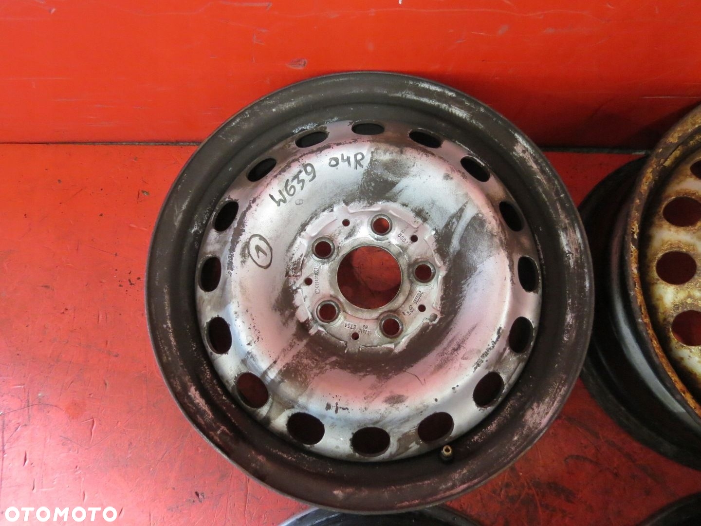 MERCEDES W639 VITO VIANO FELGI 16 5x112 6J ET54 - 2