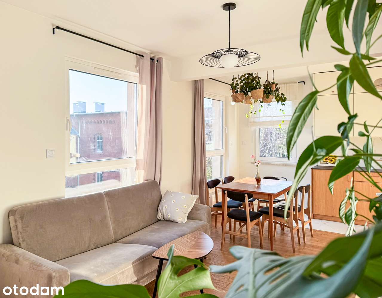 Stylowy, zaprojektowany apartament + garaż i komórka lok - AP. Lindego