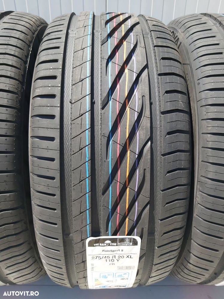 275/45 R20, 110y xl, UNIROYAL RainSport 5, Anvelope de vara - 3