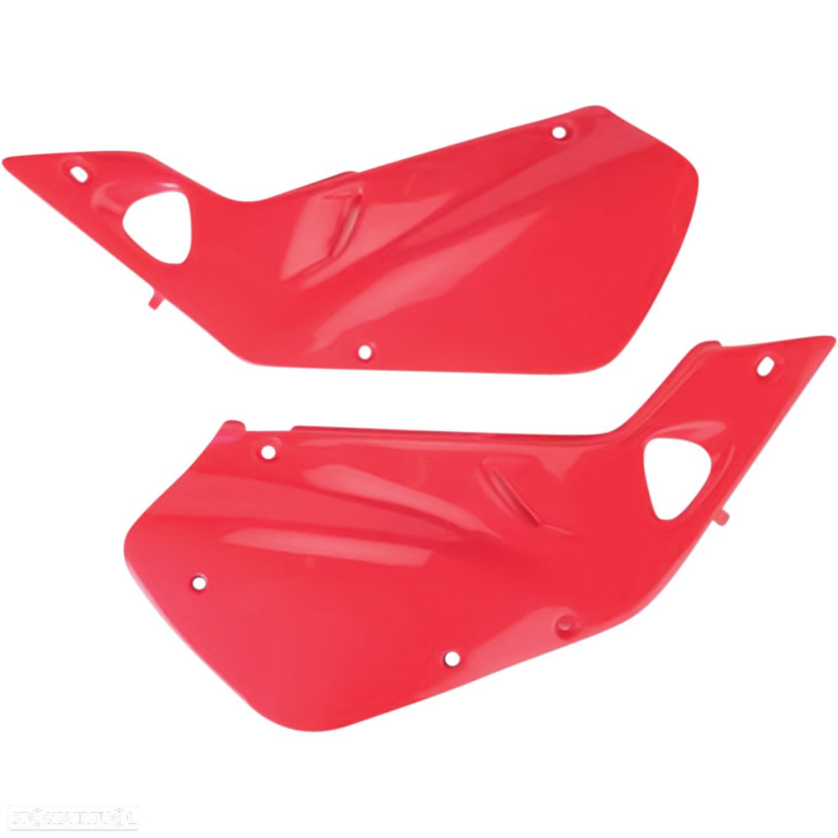 paineis laterais traseiros ufo vermelho honda cr 125 / 250 - 1