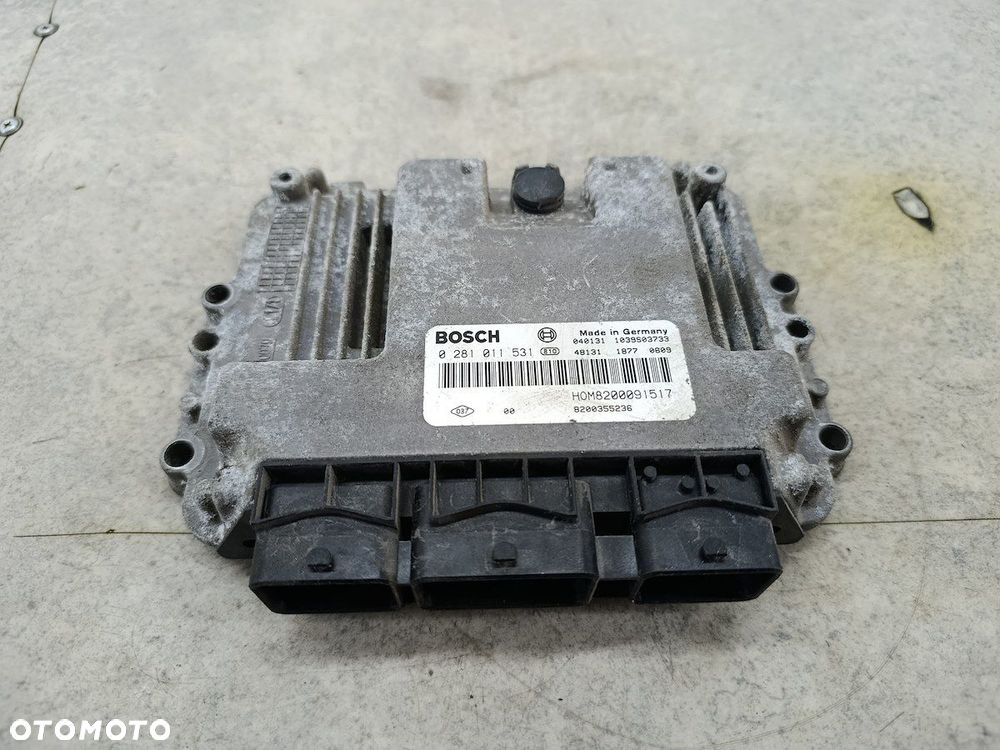 KOMPUTER, STEROWNIK OPEL VIVARO A 8200091517 8200355236 0281011531  BOSCH - 1