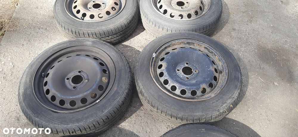 Koła Felga 4x100 Opona 165/65r15 z 2023r  15 RENAULT MODUS MEGANE SCENIC CLIO III DACIA LOGAN Dojazdówka zapas renault 4x100 - 3
