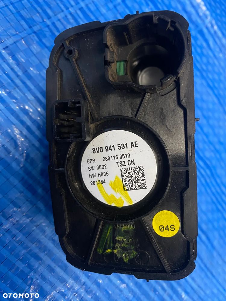 PANEL PRZEŁĄCZNIK WŁĄCZNIK ŚWIATEŁ AUDI A3 8V 8V0941531AE - 5
