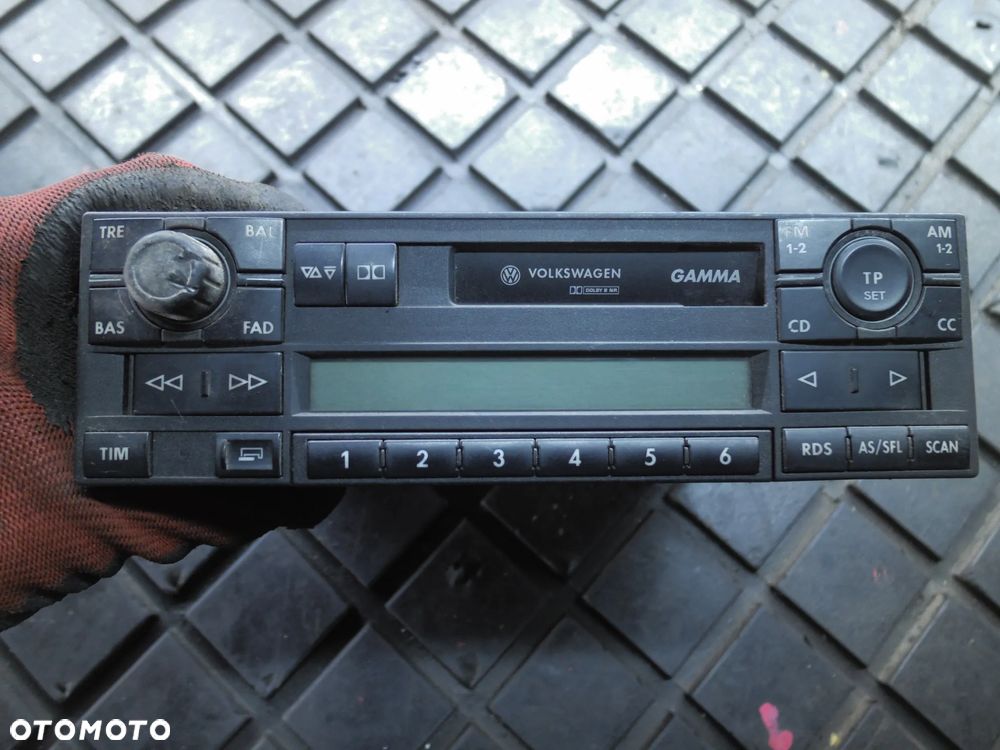RADIOODTWARZACZ GAMMA 1J0035186E VW SHARAN I POSIADAM 2 SZT - 6