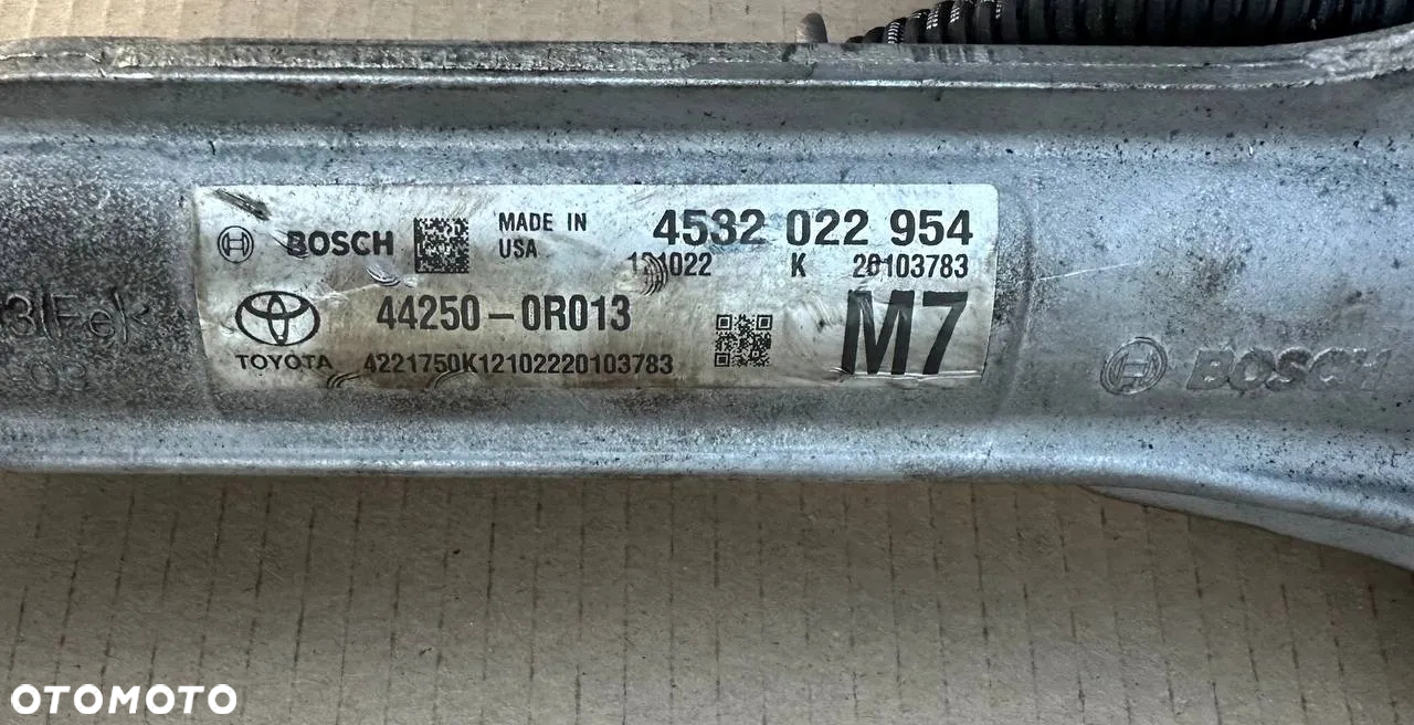 MAGLOWNICA PRZEKŁADNIA TOYOTA RAV 4 Mk5 V 2.5 Hybrid 44250-0R013 442500R013 - 2
