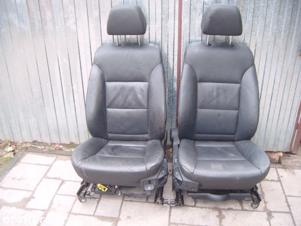 bmw e-61 05r okmplet foteli z boczkami skóra !! - 1