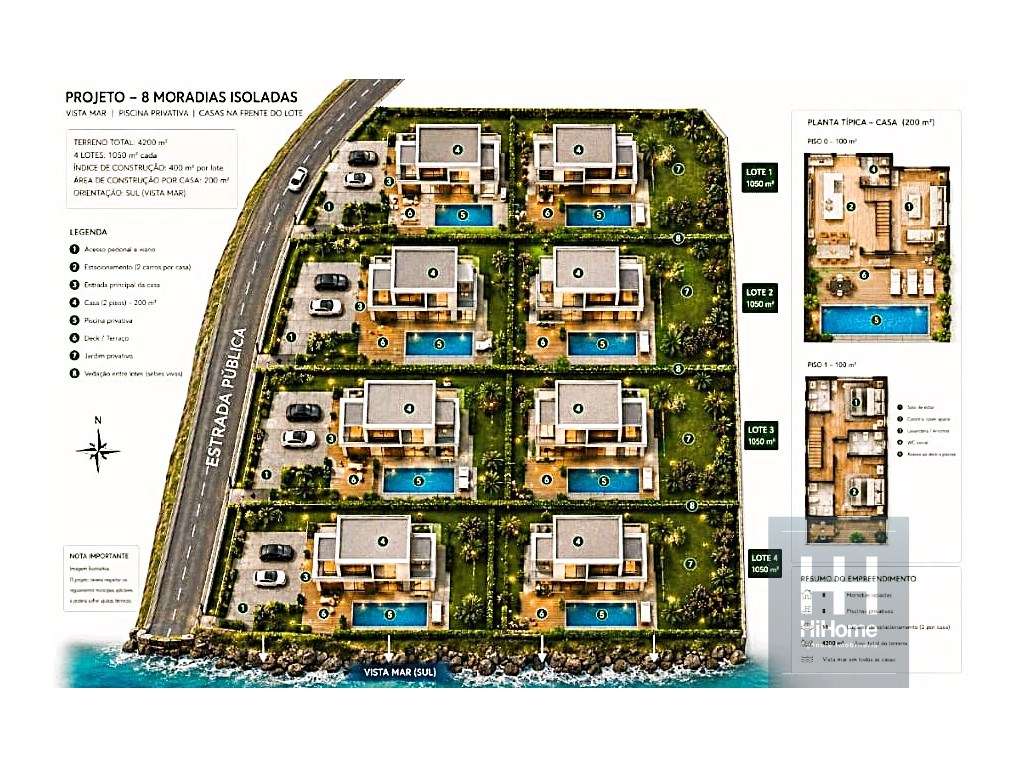 Terreno urbanizavel construção moradias em Prazeres, Calheta - Grande imagem: 4/4