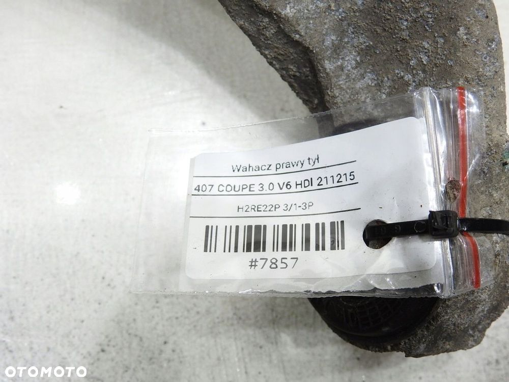 WAHACZ PRAWY TYŁ PEUGEOT 407 COUPE 3.0 V6 HDI - 10