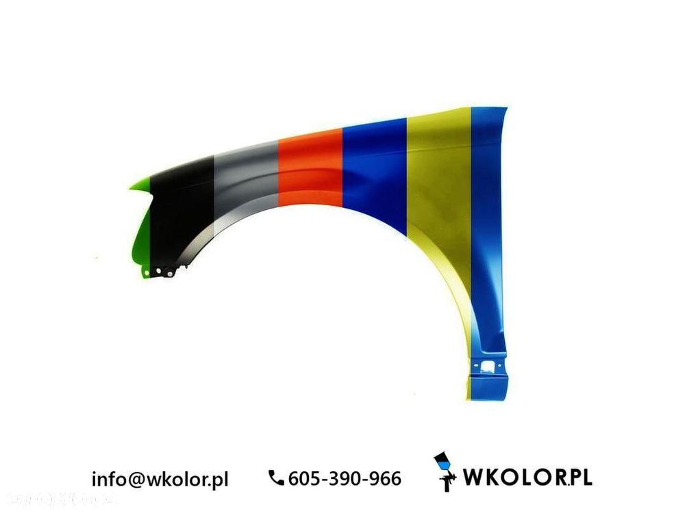 NOWY BŁOTNIK AUDI A3 2008-2013 LAKIEROWANY W KOLOR - 1