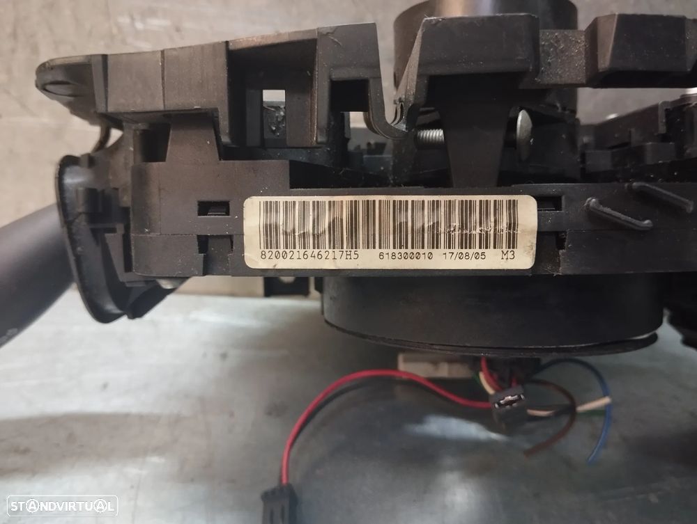 COMUTADOR / MANETES PISCA / LUZES / FITA AIRBAG RENAULT MEGANE II 03-08 8200216462 820021646217 61835908 6183000010 - 5