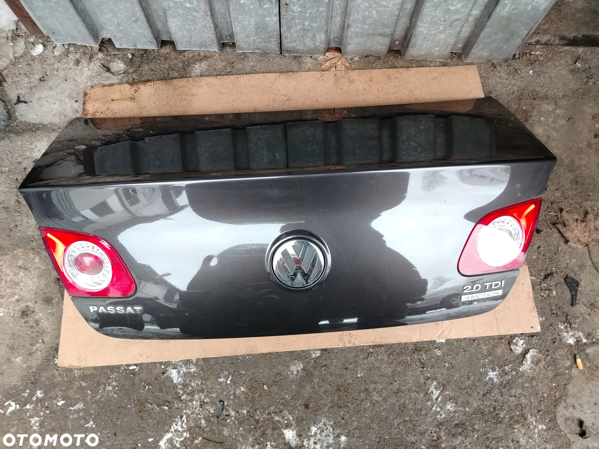 VW PASSAT B6 SEDAN KLAPA BAGAŻNIKA KOMPLETNA  LC8Z BRĄZOWA MOKKA - 2