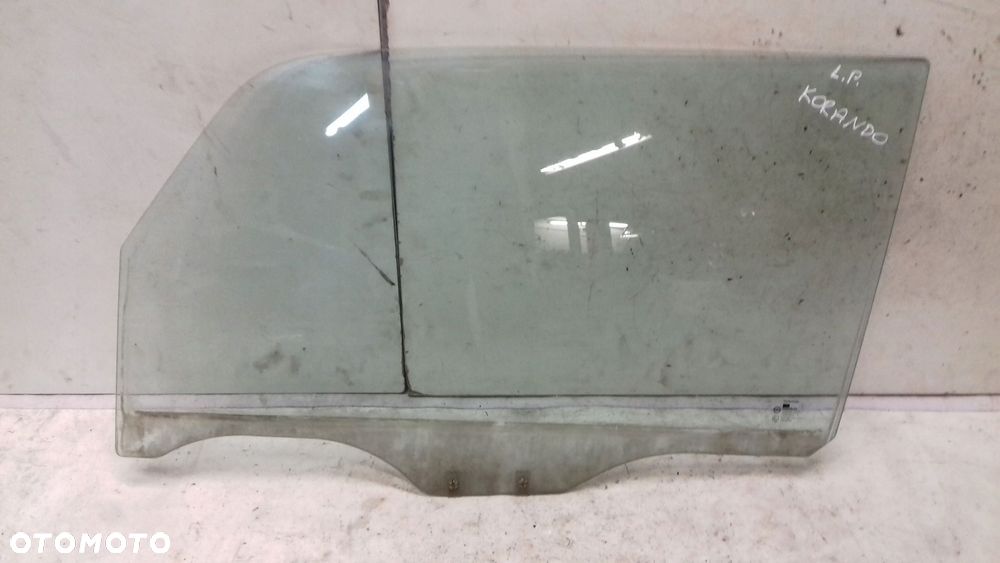 szyba drzwi lewy przód ssangyong korando 96- - 1
