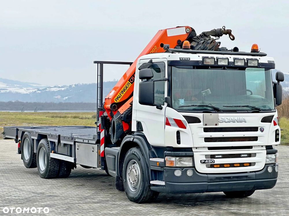 Scania P 420 * PLATFORMA 6,80 m * PK 29002 + PILOT * STAN BDB - 4