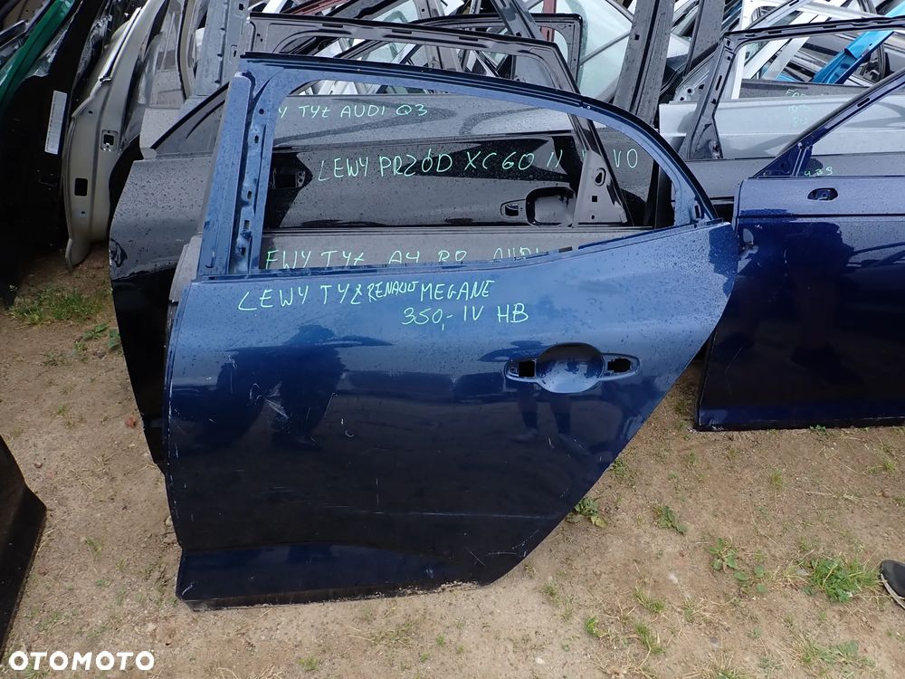 RENAULT MEGANE IV HB DRZWI LEWE TYŁ TYLNE - 2