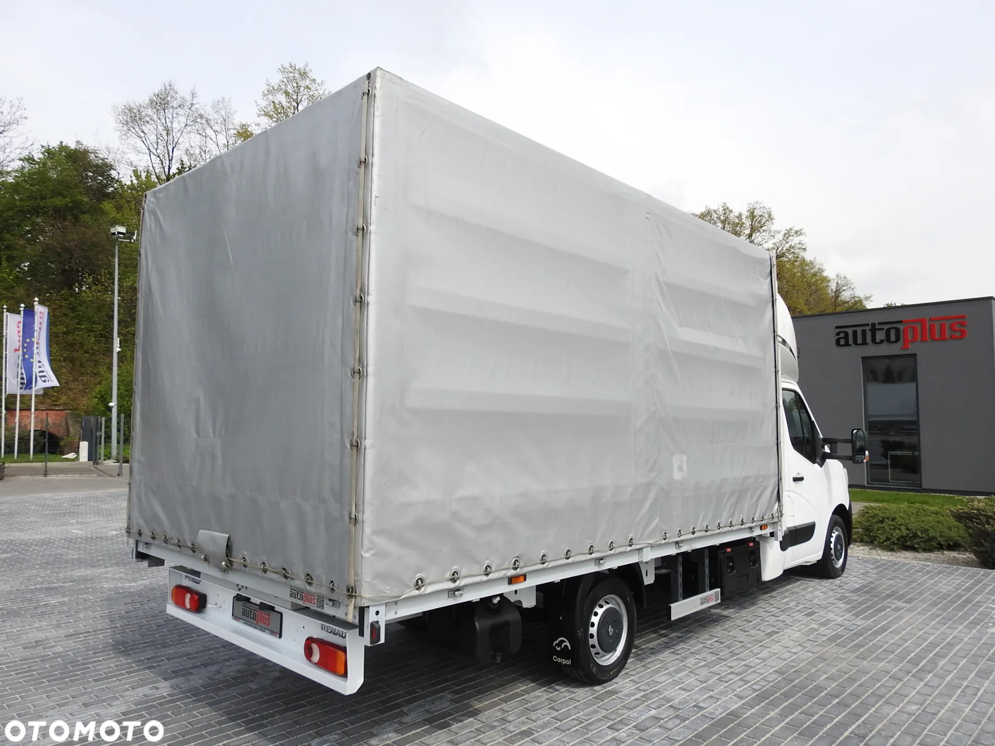 Renault MASTER PLANDEKA 10 PALET WEBASTO TEMPOMAT KLIMATYZACJA LEDY PNEUMATYKA 165KM [ 527917 ] - 14