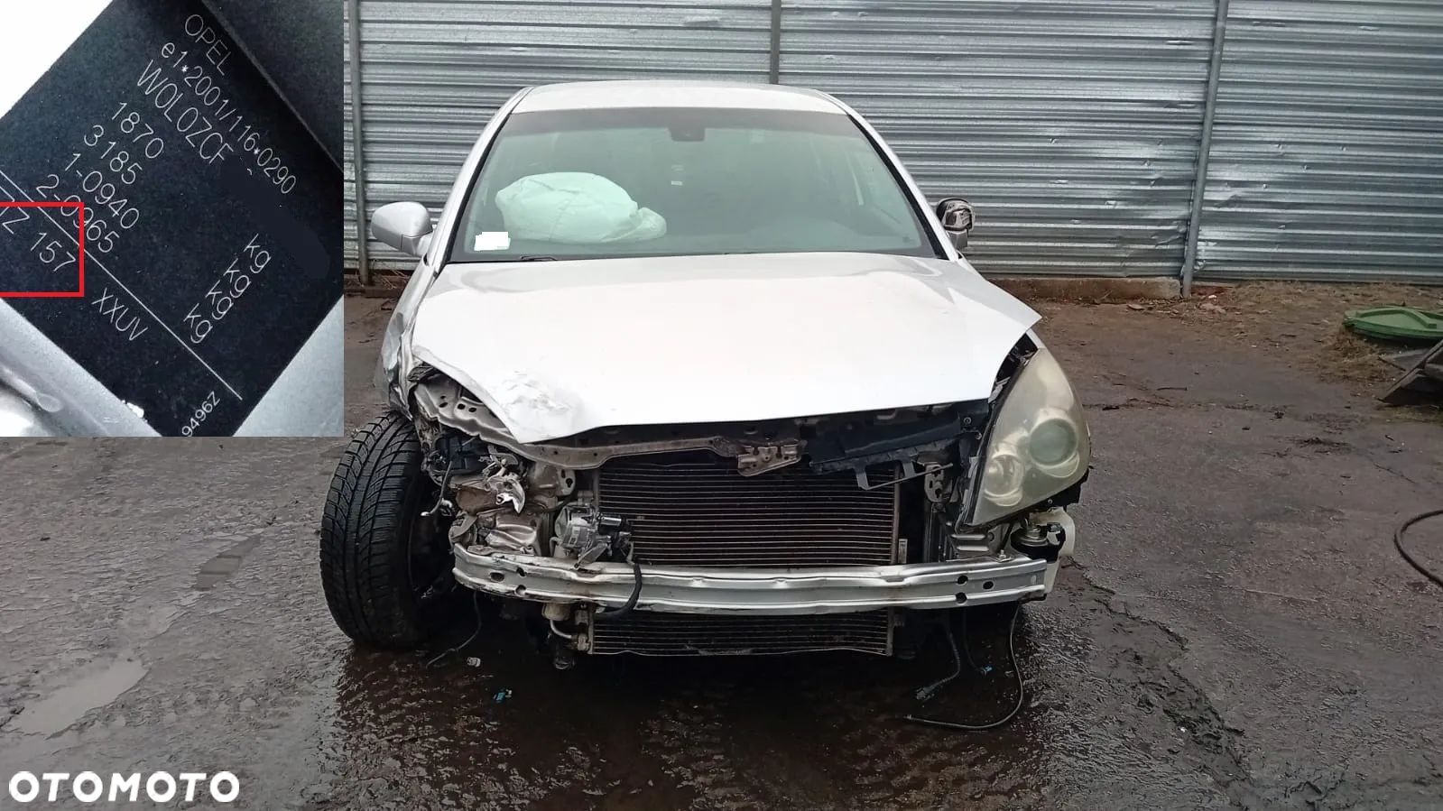 Tylko Części Opel Vectra C FL 1.8 16v z18xer 140KM 103kW sedan opc line 05r–08r lakier Z157 - 1