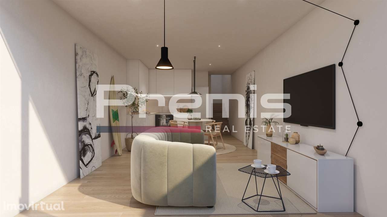 Apartamento T1 Duplex no Edifício RM Villas. Onde o Mar de Matosinhos - Grande imagem: 4/25