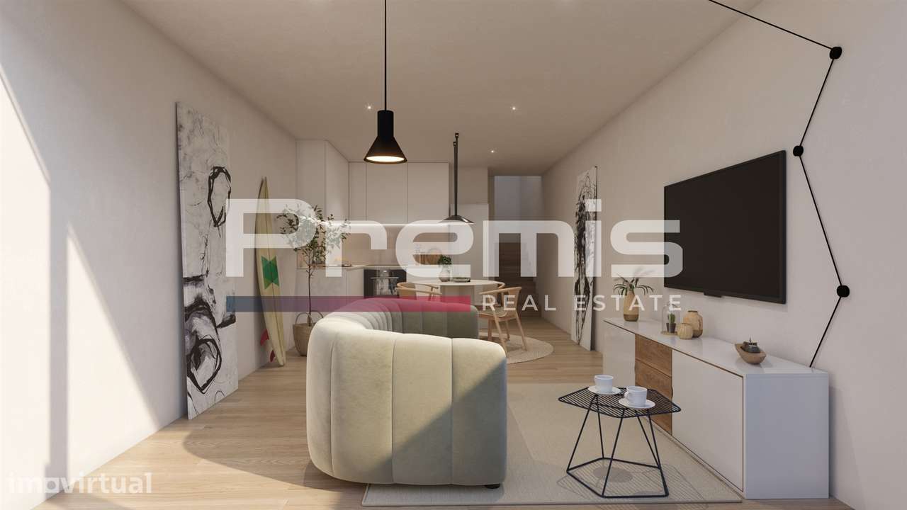 Apartamento T1 Duplex no Edifício RM Villas. Onde o Mar de Matosinhos - Grande imagem: 4/25