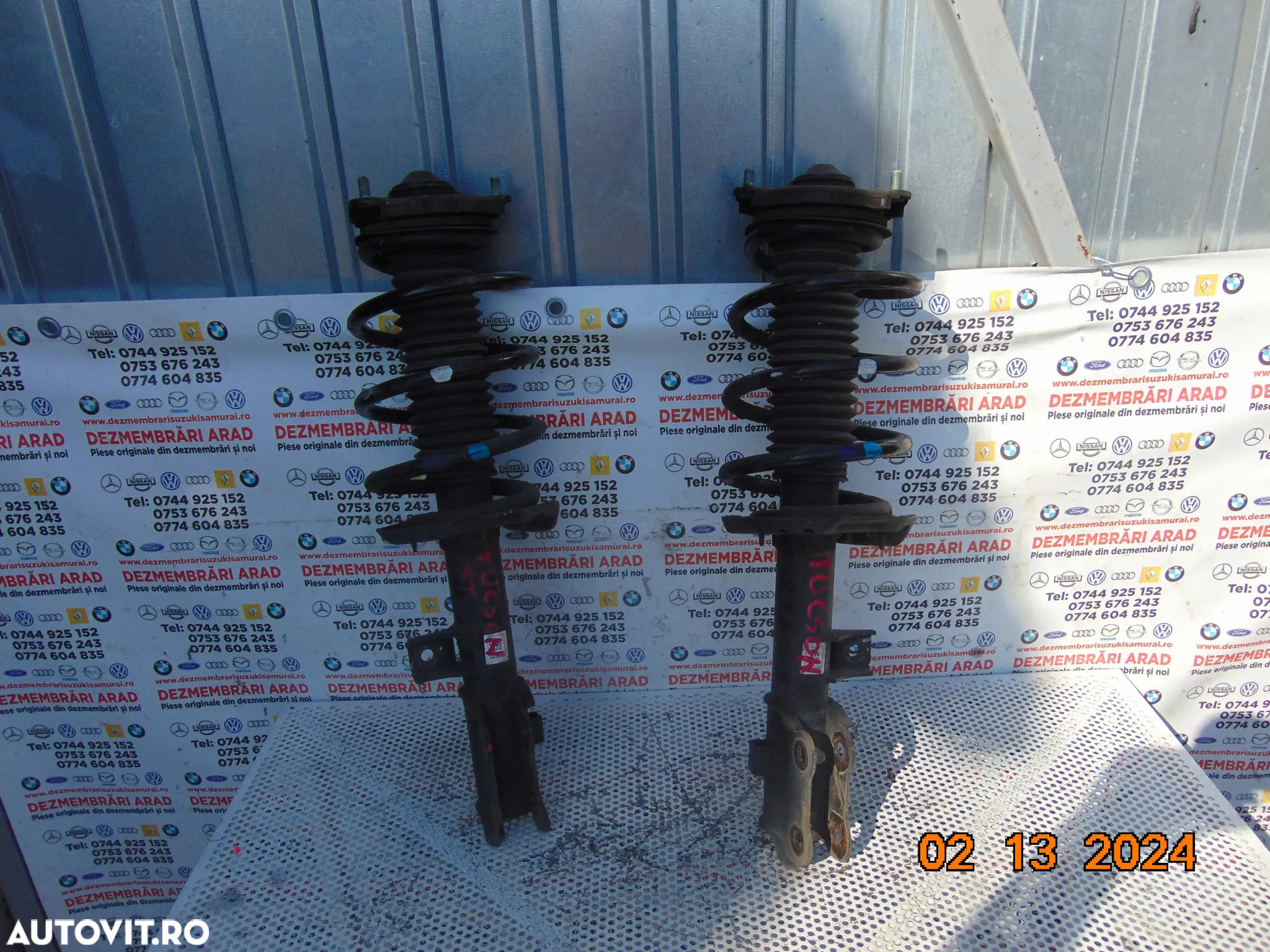 Telescoape fata Hyundai Tucson 2014-2020 arcuri telescop arc fata Kia Sportage tucson 3 cod 54650d7000 - 3