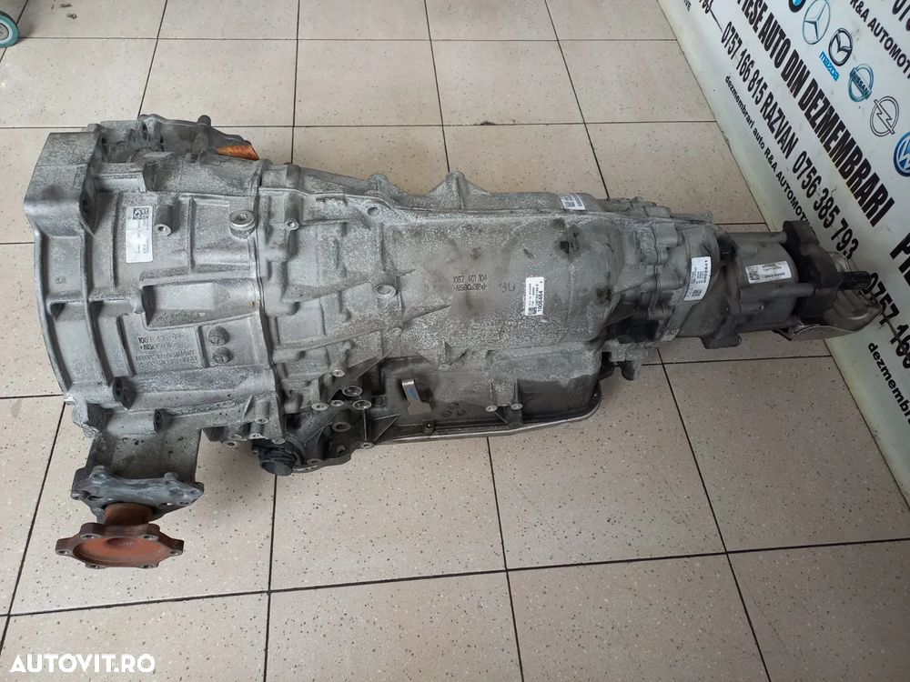 Cutie Viteze Automata Audi A8 4H D4 3.0 Tdi Quattro Cod Cutie MXU 94.000 Km An 2010-2011-2012-2013-2014-2015-2016-2017 Testata Dezmembrez Audi A8 4H D4 3.0 Tdi Quattro Motor CDT Cutie MXU Volan Stanga - Dezmembrari Arad - 7