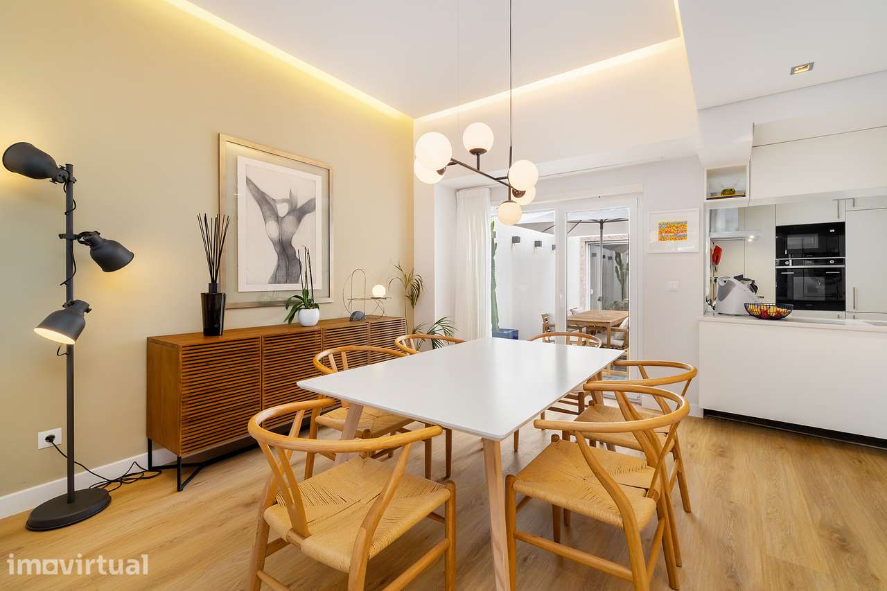 T3 com 140 m² e dois terraços privados - Grande imagem: 4/26