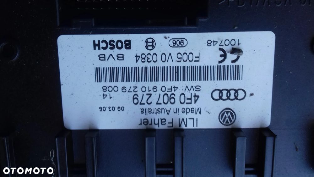 moduł sterownik świateł 4F0907279 A6 C6 3.2 FSI AUK - 2
