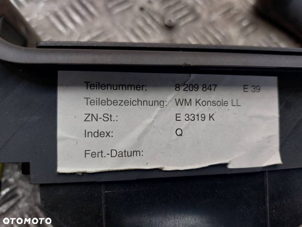 DEKORY LISTWY OZDOBNE KOMPLET BMW E39 525 TDS 8211427 8211429 8211434 - 12