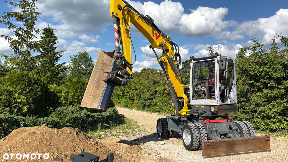 Wacker Neuson Koparka Kołowa 6 TON Wacker NEUSON 6503 -2 Pług Ramię Long 3 Łamane POWERTILT Lenhoff Klimatyzacja łyżki przedsiębierne MS03 6503 ew65 wiertnica  Takeuchi TB175W Yanmar B75W widły grabie - 8