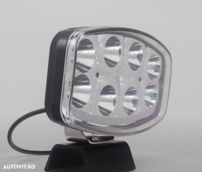 Proiector Full-Led, Pozitie si Faza Lunga Led, 12/24V, Dreptunghiular - Oval, Jumbo - 7