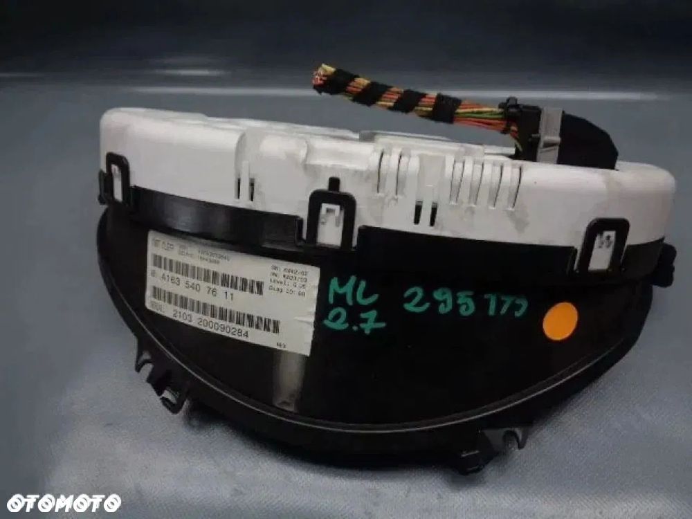 mercedes ml w163 lift 2.7 cdi licznik zegary a1635407611 - 5