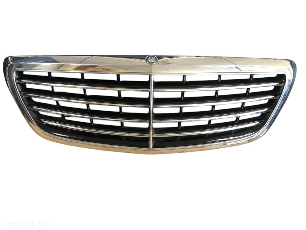 ZG-16. Atrapa Grill Kratka Mercedes W222 A22288000 (2013–2020) -Wysyłka Montaż - 2