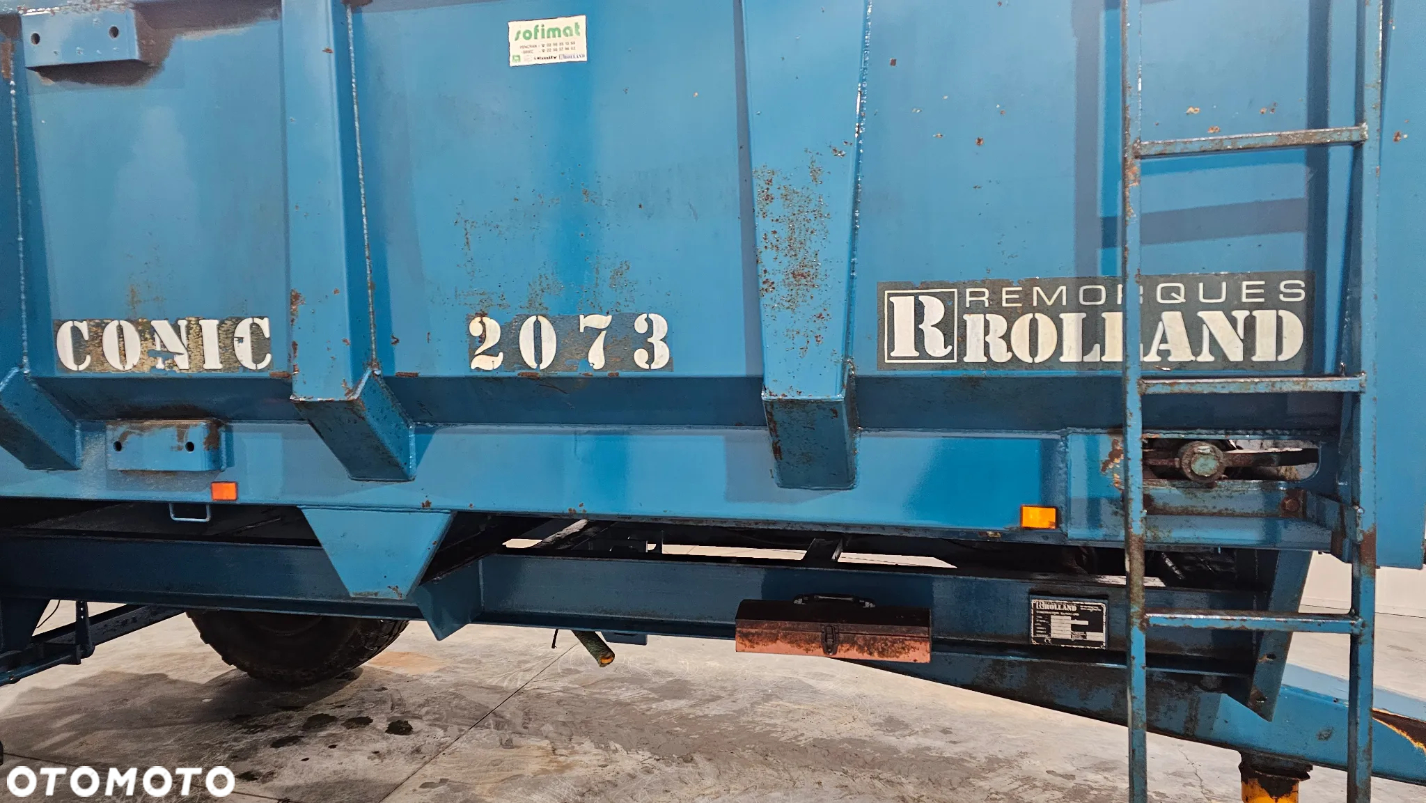 Unia Rolland 2073 Brutto Rozrzutnik Obornika  VERTICAL 2.16  Sodimac Rafal 900 - 2