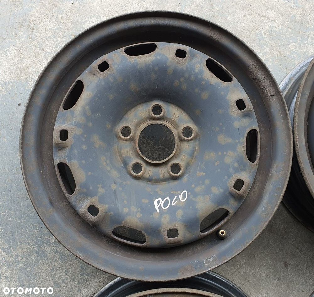 FELGA STALOWA 14 5J ET35 5X100 VW POLO 9N - 1