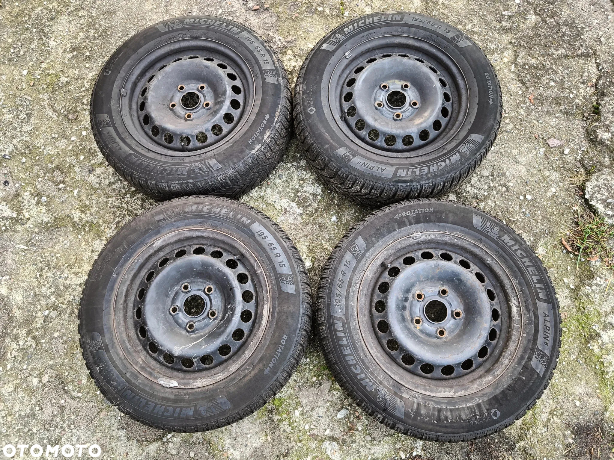 VOLKSWAGEN VW GOLF VII 7 KOŁA ZIMOWE MICHELIN 195/65 R15 15 5X112 - 20